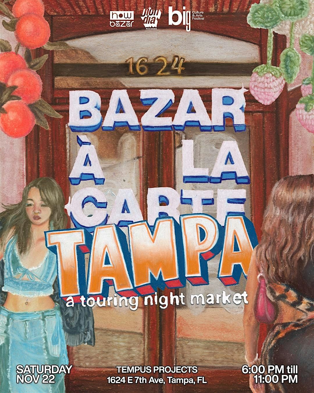 24C Pop-Up Open Mic X Bazar À La Carte, 22 November | Event in Tampa | AllEvents
