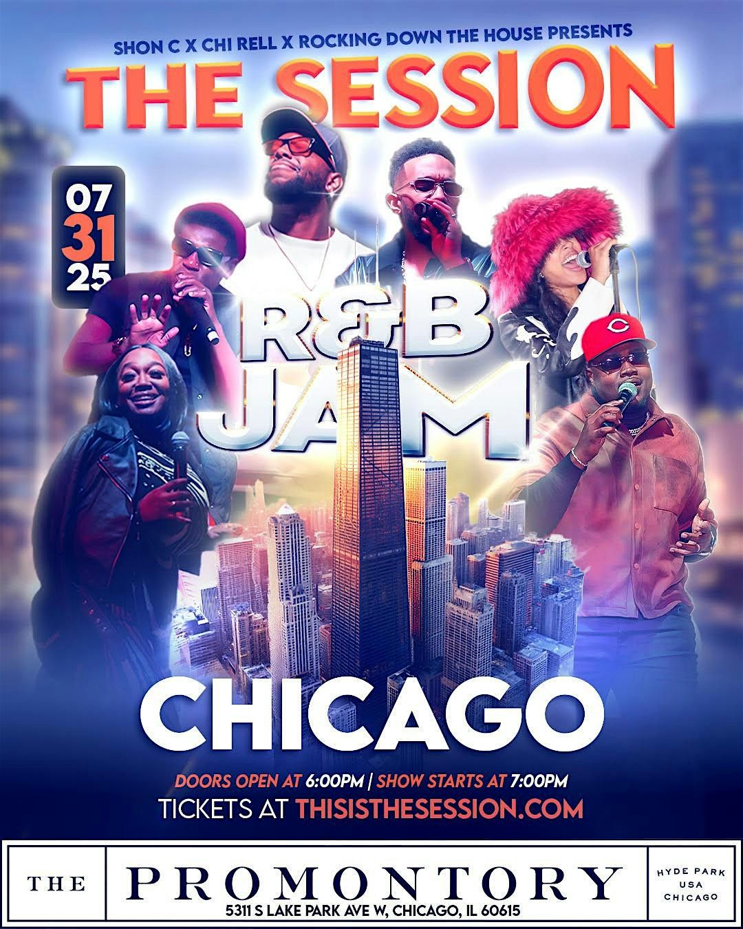 THE SESSION R&B JAM CHICAGO, 31 July | Event in Chicago | AllEvents