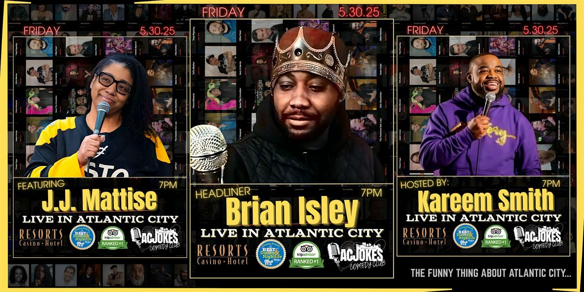 Brian Isley Live in Atlantic City! , 30 May | Event in Atlantic City | AllEvents