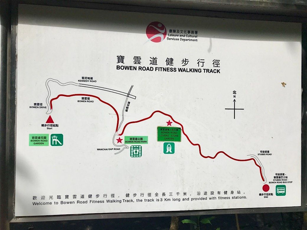 HKICC Reflective Coaching Hike : Bowen Road Fitness Trail