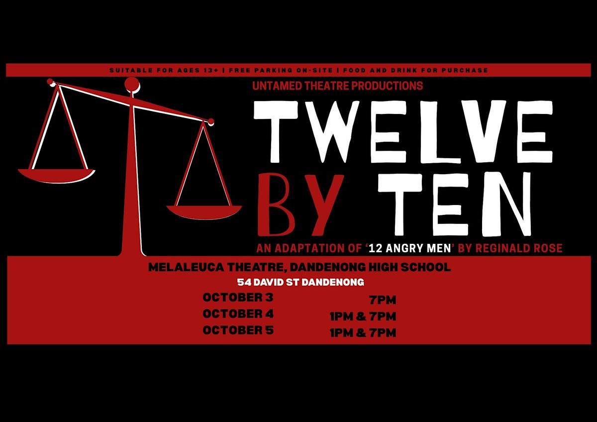 Twelve By Ten, 3 October | Event in Dandenong | AllEvents