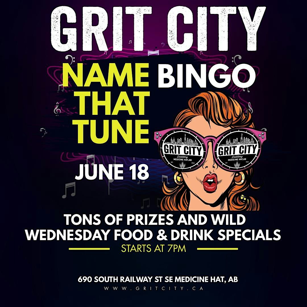 Name That Tune Bingo, 18 June | Event in Medicine Hat | AllEvents