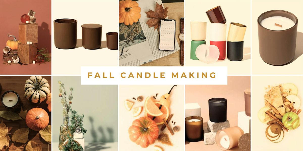 Autumn Glow Candle Workshop, 16 October | Event in San Diego | AllEvents