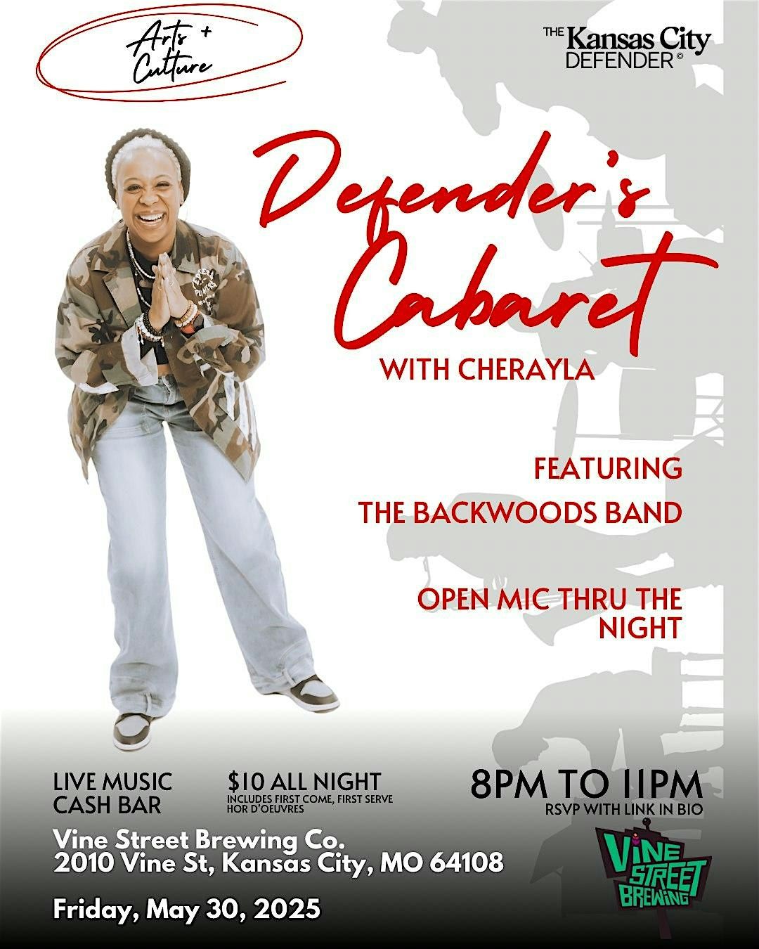 Defender's Cabaret, 30 May | Event in Kansas City | AllEvents
