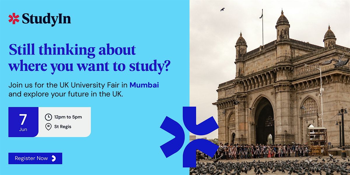 UK University Fair in Mumbai, 7 June | Event in Mumbai | AllEvents
