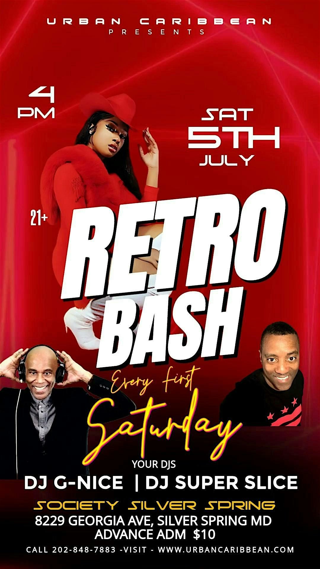 ** RETRO BASH ** (The Day Party Style), 5 July | Event in Silver Spring | AllEvents