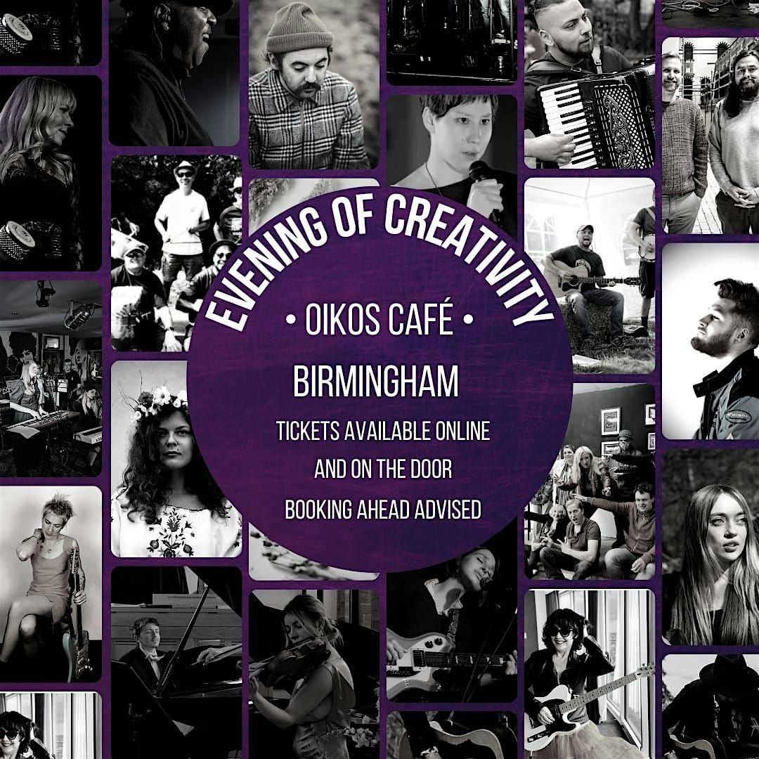 Evening of Creativity - October 2025, 17 October | Event in Birmingham | AllEvents