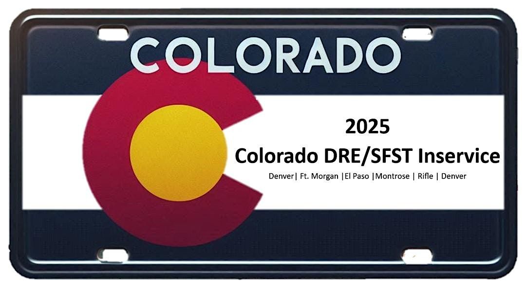 2025 Colorado SFST Instructor In-Service- Rifle, 8 September | Event in Rifle | AllEvents