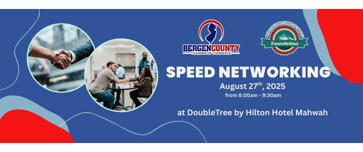 Speed Networking at DoubleTree by Hilton Hotel Mahwah NJ - August 27th, 27 August | Event in Mahwah | AllEvents