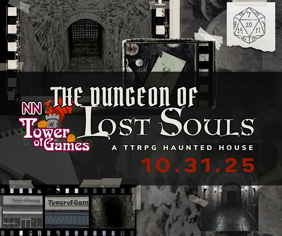 TTRPG Haunted House: The Dungeon of Lost Souls, 31 October | Event in Newport News | AllEvents