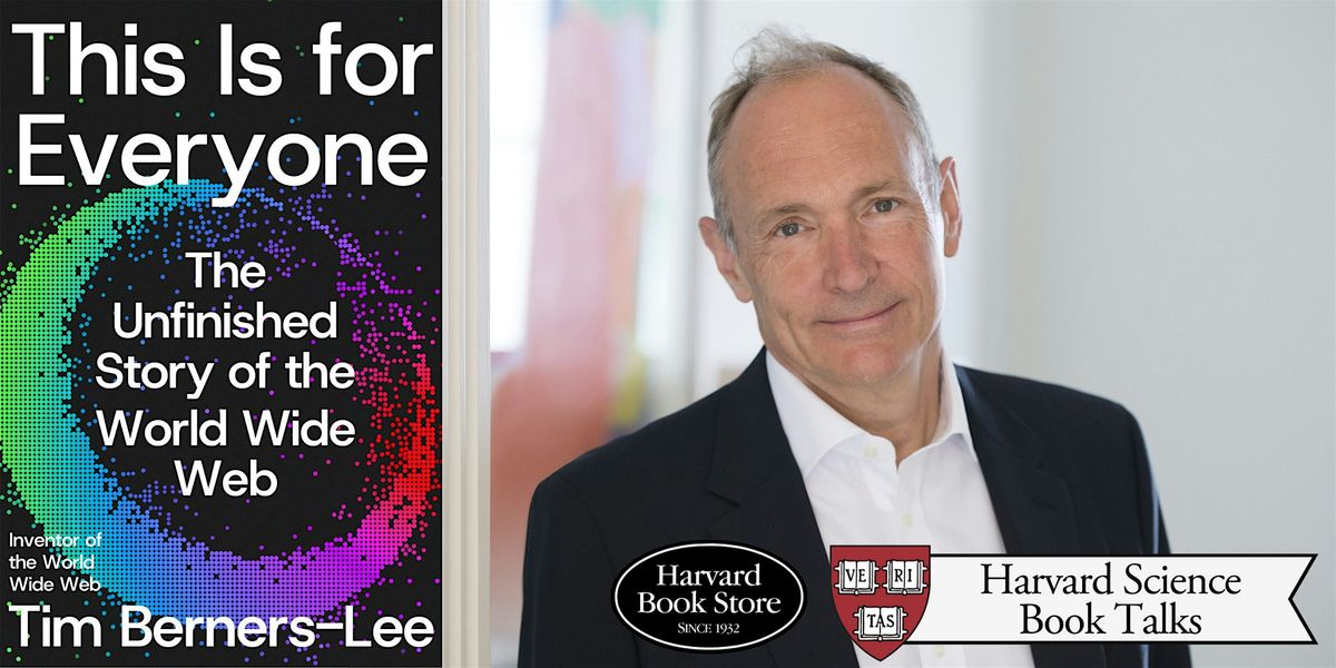 Tim Berners-Lee at The Brattle Theatre, 1 October | Event in Cambridge | AllEvents