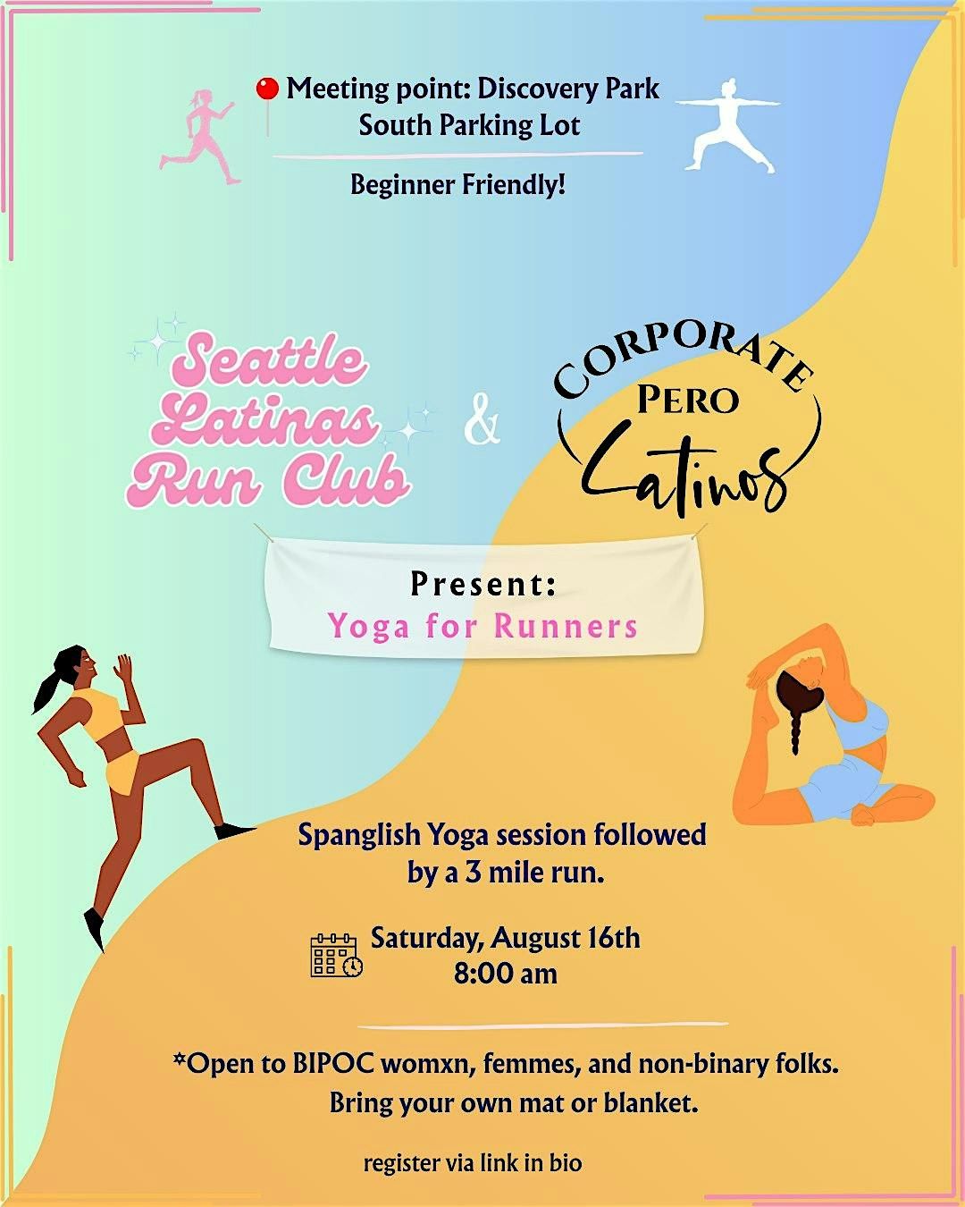 SLRC x CPL: Yoga and Run @ Discovery Park, 16 August | Event in Seattle | AllEvents