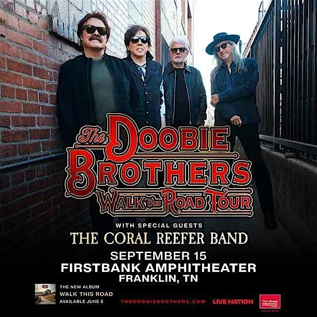 Transportation (ONLY!) from Chattanooga to see the Doobie Brothers !, 15 September | Event in Chattanooga