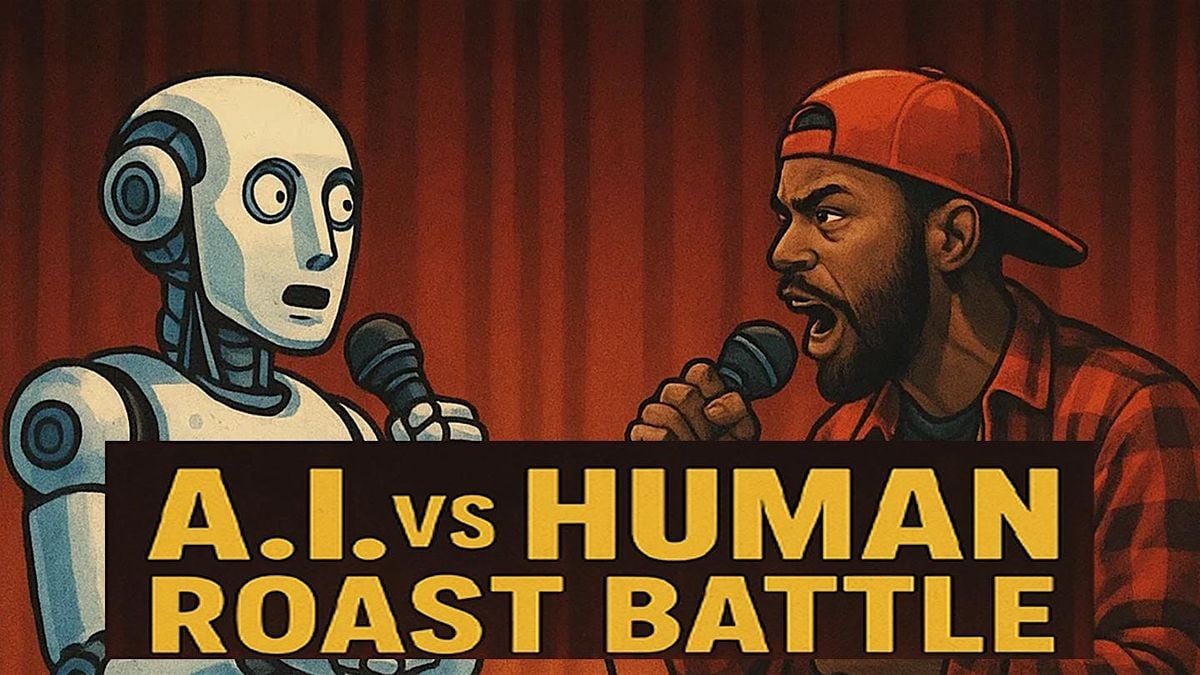 A.I. vs HUMAN ROAST BATTLE: CIRCUITRY SMACKDOWN!, 2 August | Event in New York | AllEvents
