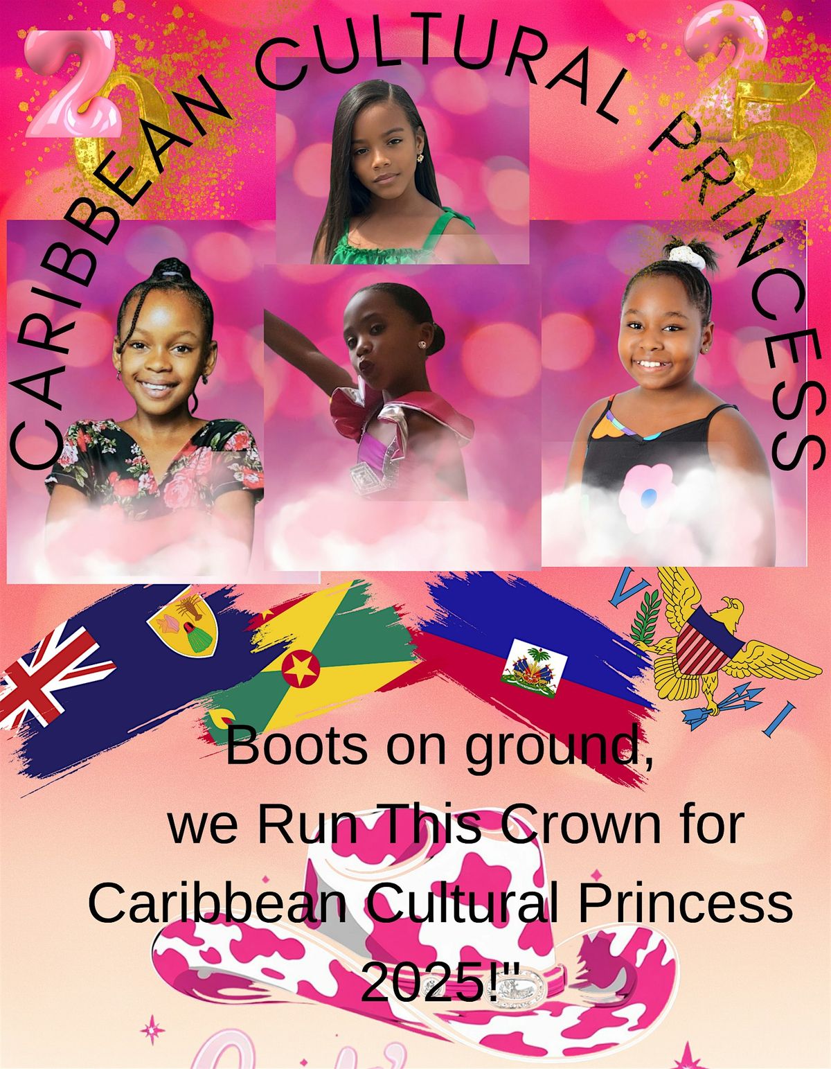 Caribbean Cultural Princess 2025 Pageant, 17 August | Event in Davie | AllEvents