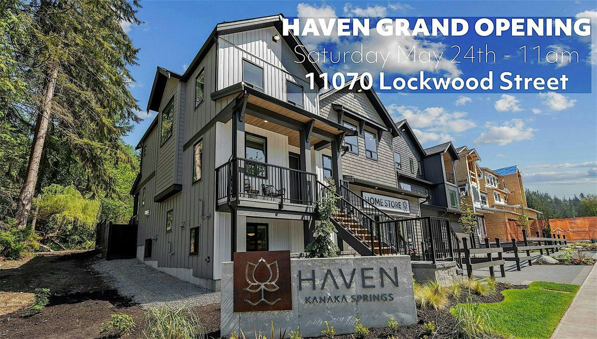 Haven at Kanaka Springs - Grand Opening, 24 May | Event in Maple Ridge | AllEvents