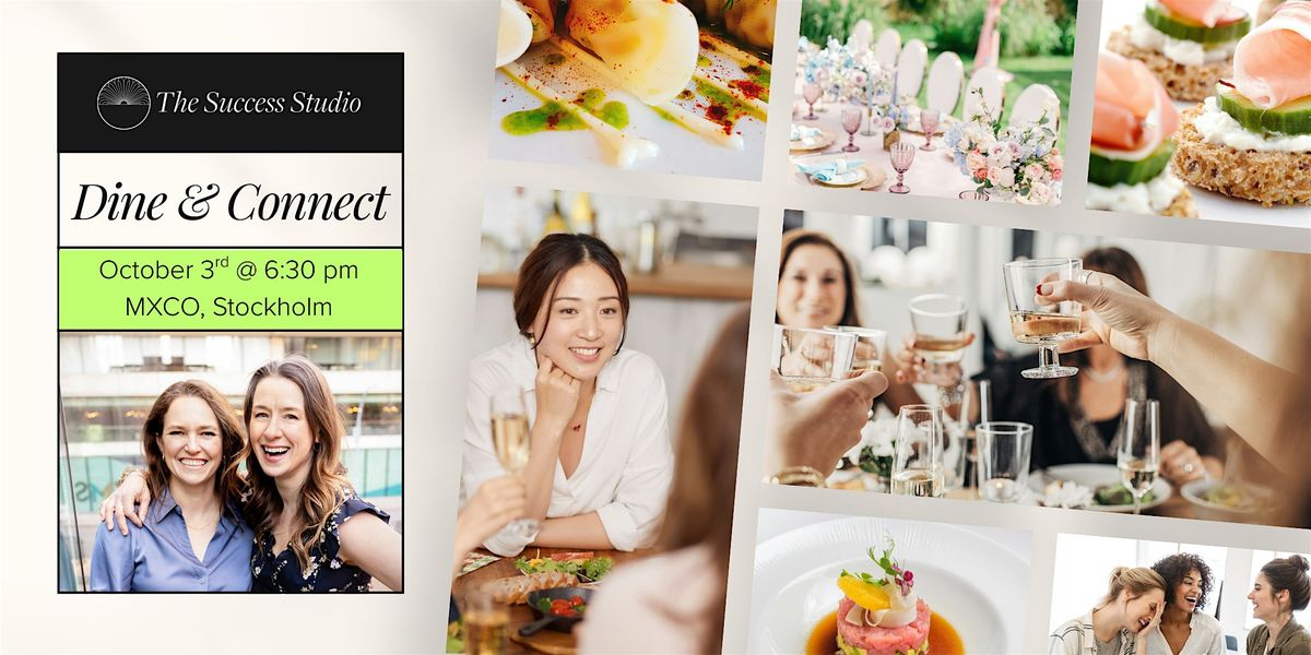 Dine & Connect - STOCKHOLM, 3 October | Event in Stockholm | AllEvents