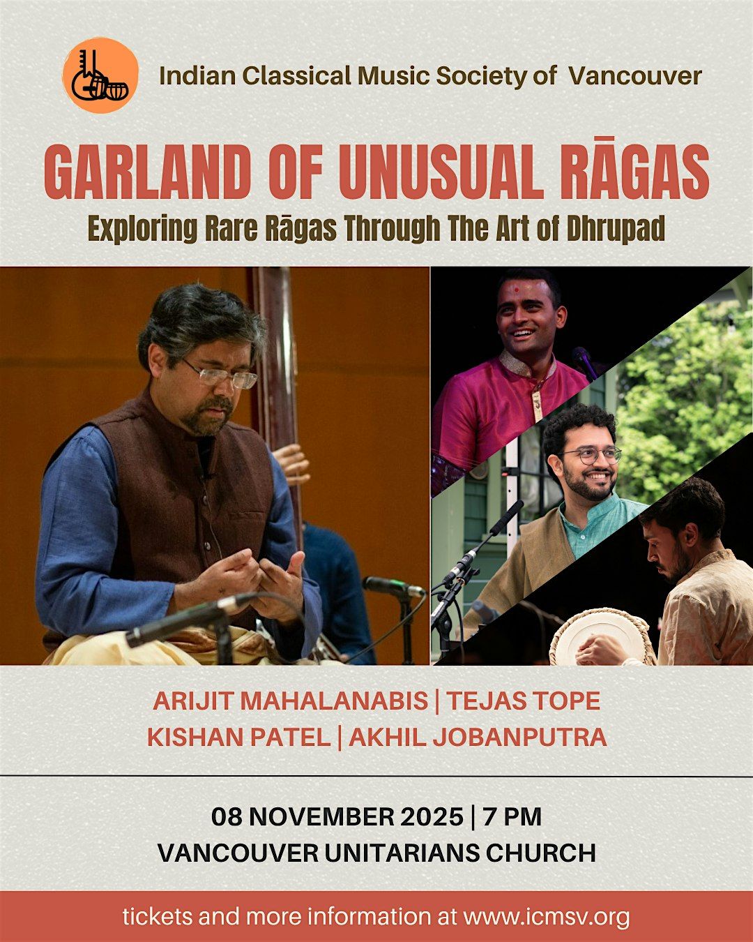 Garland of Unusual Rāgas with Arijit Mahalanabis, 8 November | Event in Vancouver | AllEvents