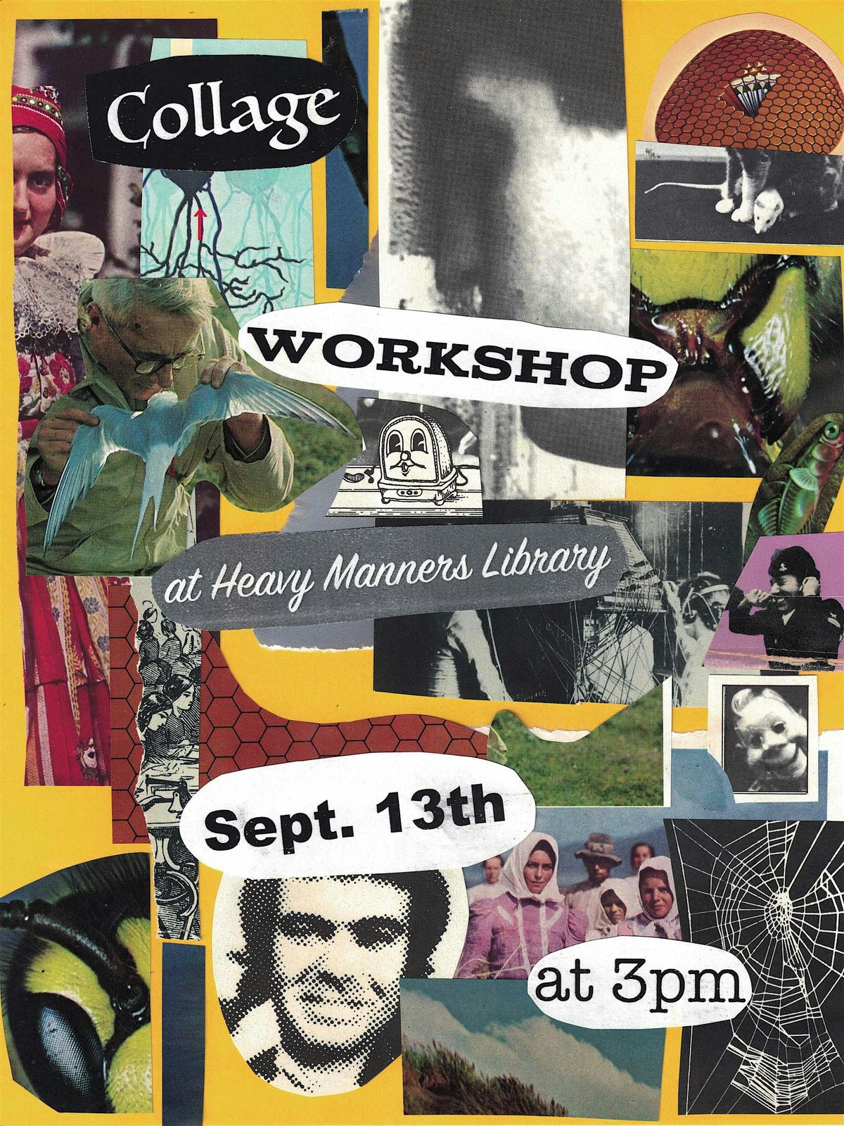 Collage Workshop (9/13), 13 September | Event in Los Angeles | AllEvents