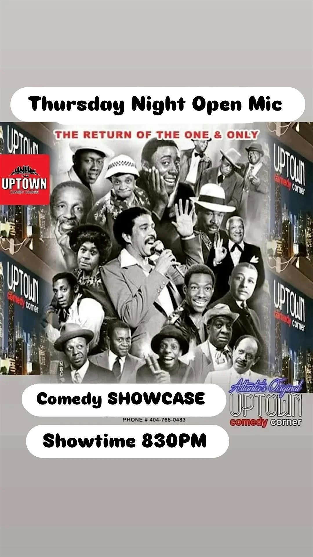 RSVP FREE PASS SUNDAY'S AT UPTOWN COMEDY CORNER 6PM & 8:30PM | Event in Hapeville | AllEvents