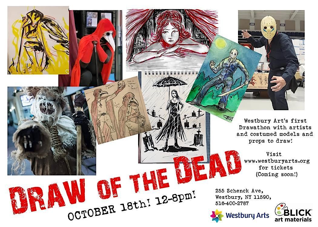 Draw-of-the-Dead: an October Drawathon Extravaganza, 18 October | Event in Westbury | AllEvents