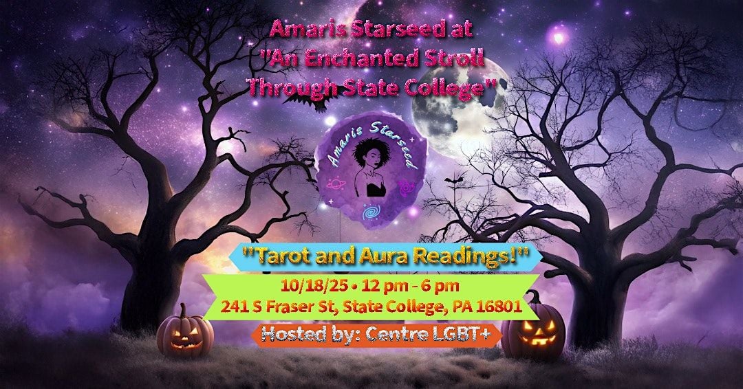 Amaris Starseed at “An Enchanted Stroll Through State College”, 18 October | Event in State College | AllEvents