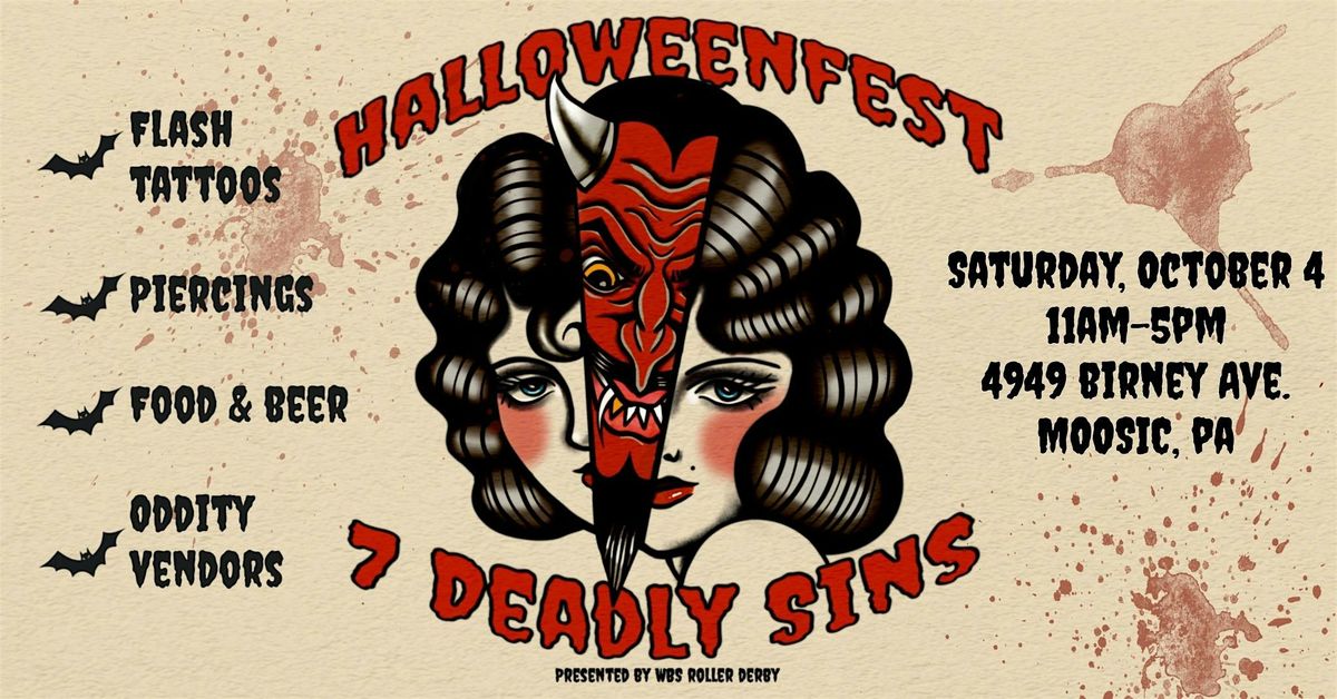 HalloweenFest Flea Market: 7 Deadly Sins | Event in Moosic | AllEvents