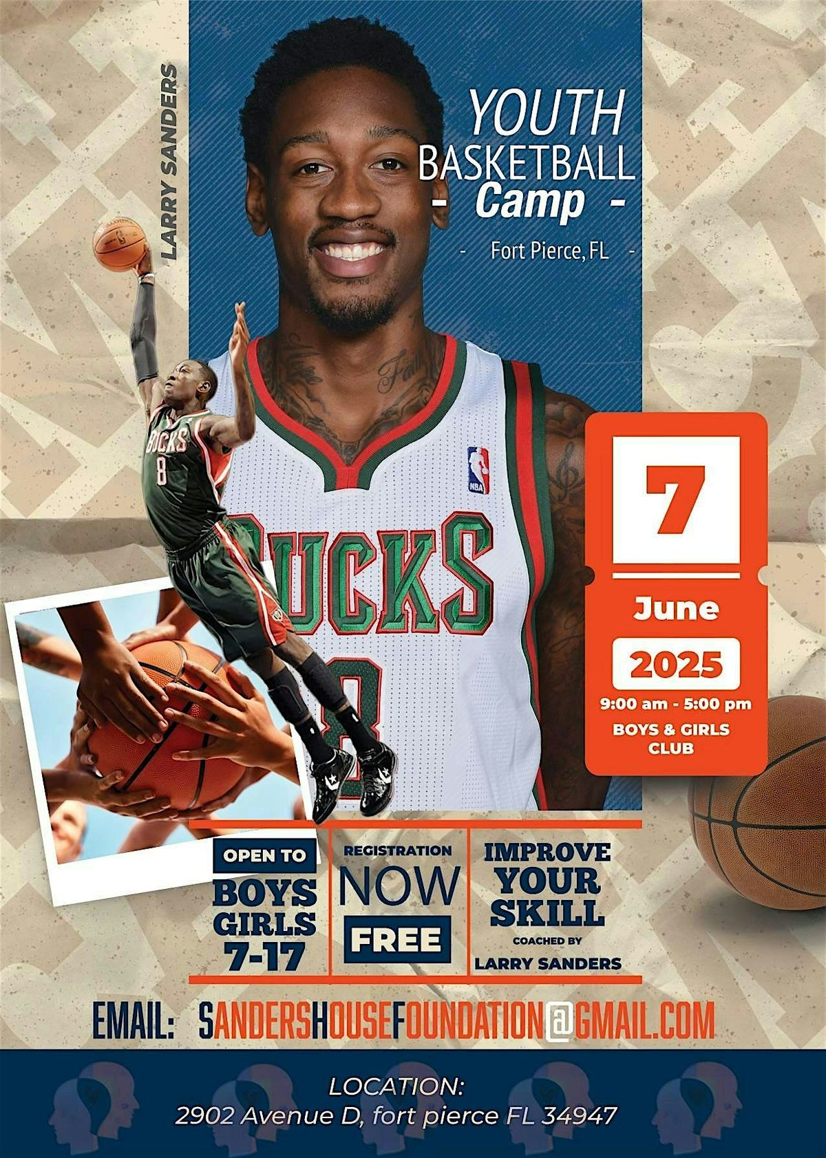 Youth Basketball and Mental Camp, 7 June | Event in Fort Pierce | AllEvents