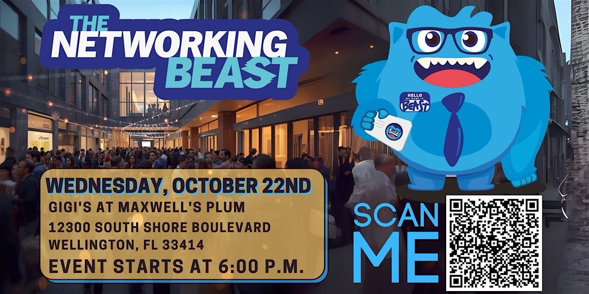 Networking Event & Business Card Exchange by The Networking Beast (WEL), 22 October | Event in Wellington