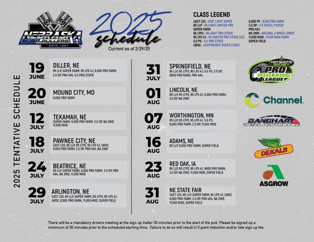 Pro Pulling League & NE Bush Pullers, 30 July | Event in Springfield | AllEvents