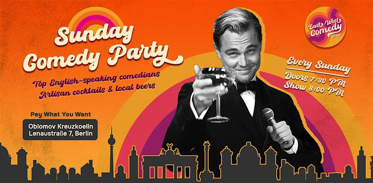 English stand-up: Sunday Comedy Party 12.10.25, 12 October | Event in Berlin | AllEvents