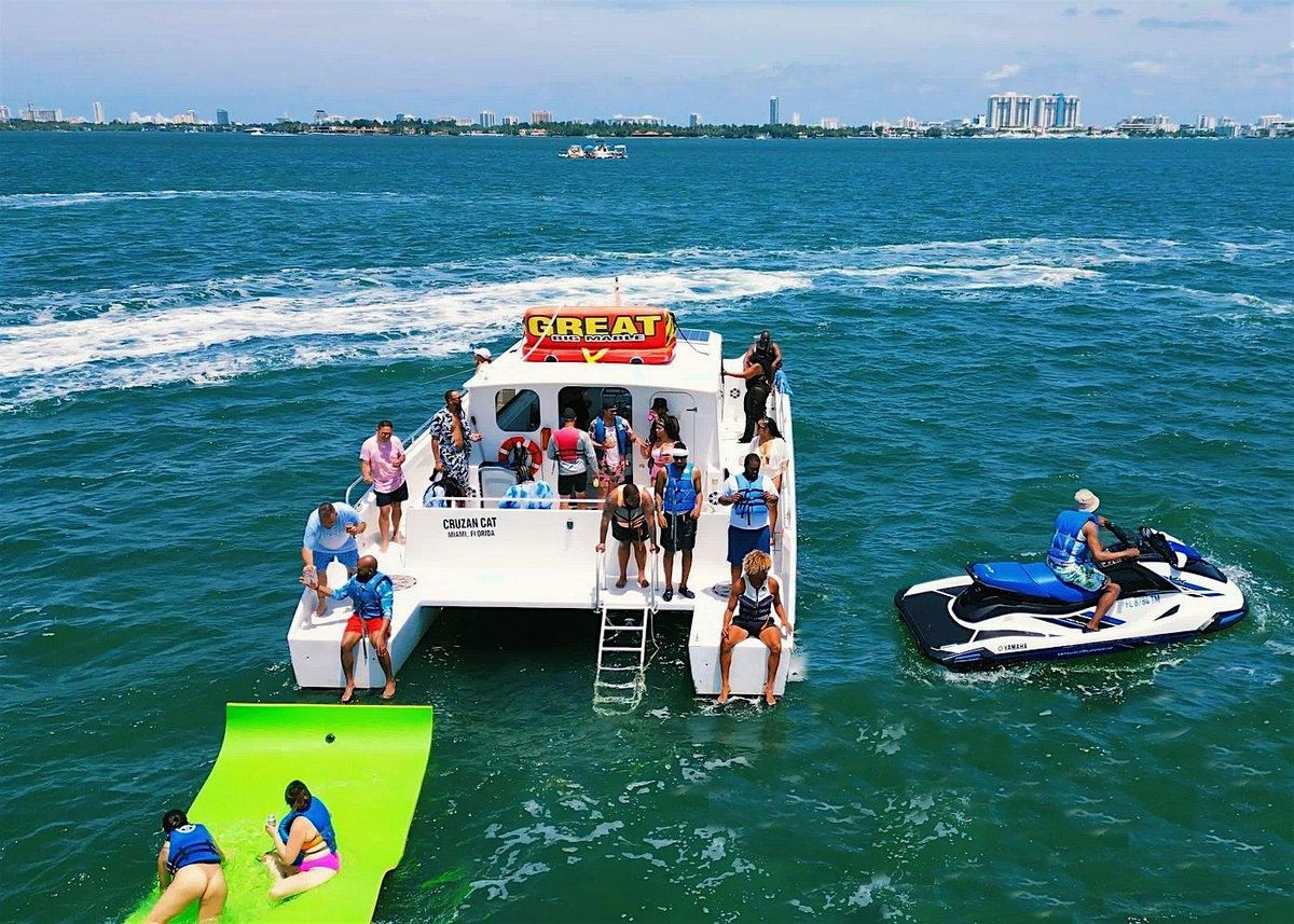 Party Boat #1 Boat Party in Miami with Jet ski, Floating mat and Booze incl | Event in Miami | AllEvents