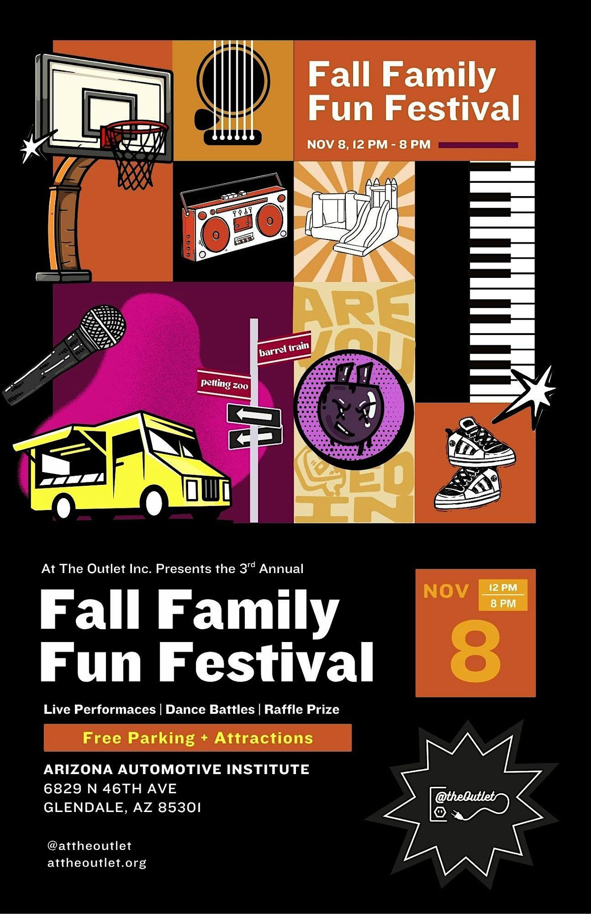 3rd Annual Fall Family Fun Festival, 8 November | Event in Glendale | AllEvents