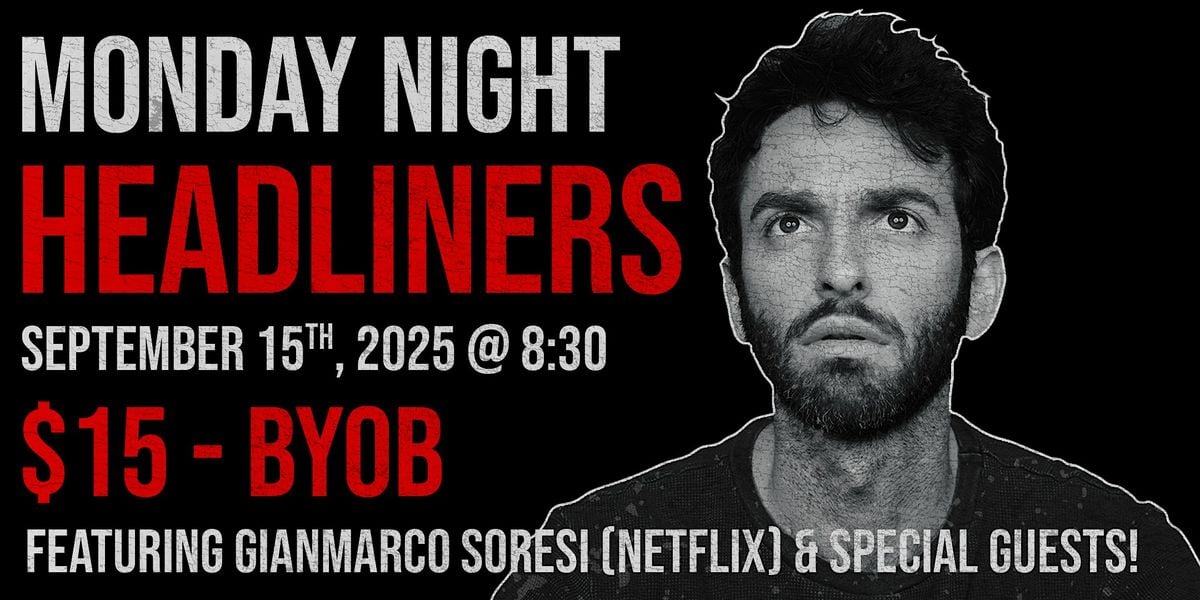 Monday Night Headliners: Gianmarco Soresi @ Bushwick Comedy Club, 15 September | Event in Brooklyn | AllEvents