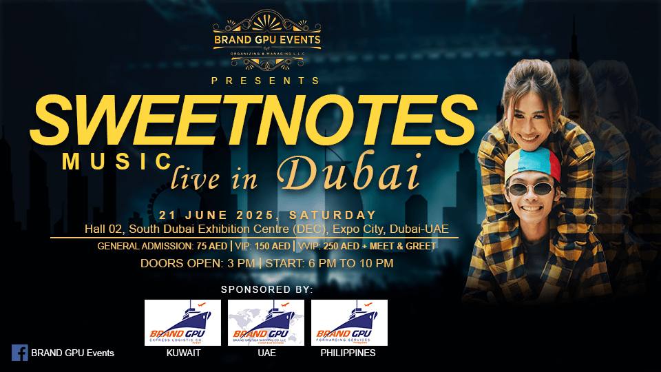 Sweetnotes Music Concert in Dubai, 21 June | Event in Dubai | AllEvents