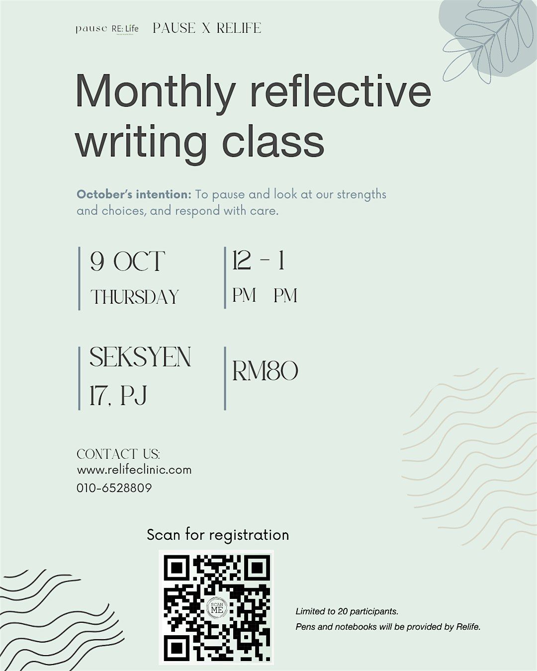 Journal Workshop | Event in Petaling Jaya | AllEvents