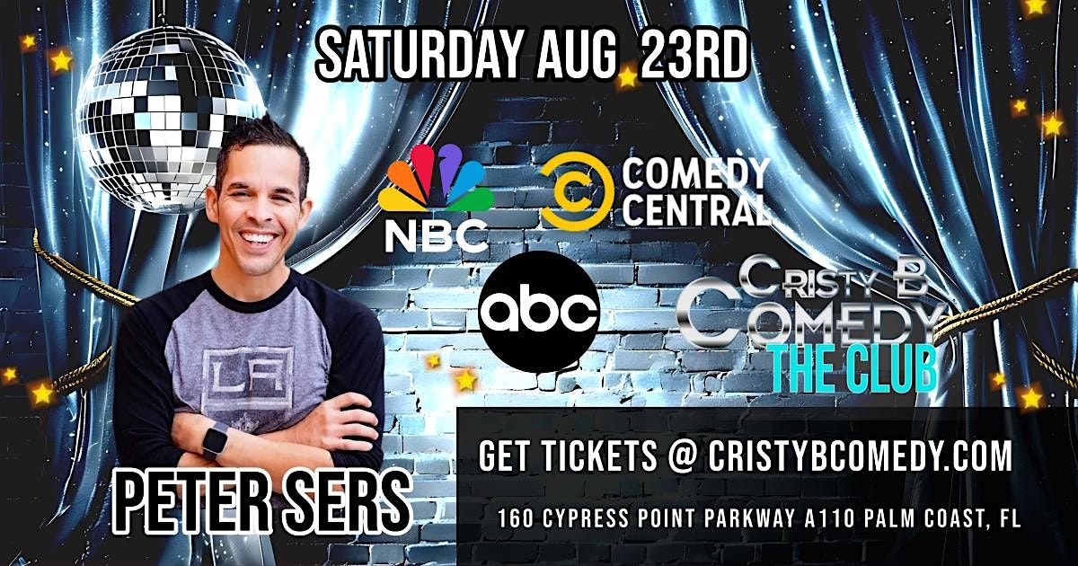 Saturday night Comedy with Peter Sers, 23 August | Event in Palm Coast | AllEvents