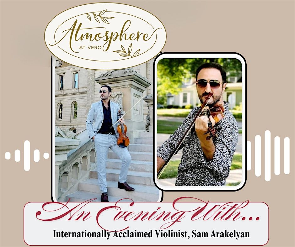 An Intimate Evening with Violinist Samvel Arakelyan, 25 October | Event in Vero Beach | AllEvents