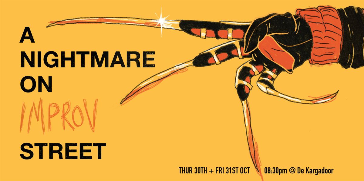 A Nightmare on Improv Street, 30 October | Event in Utrecht | AllEvents