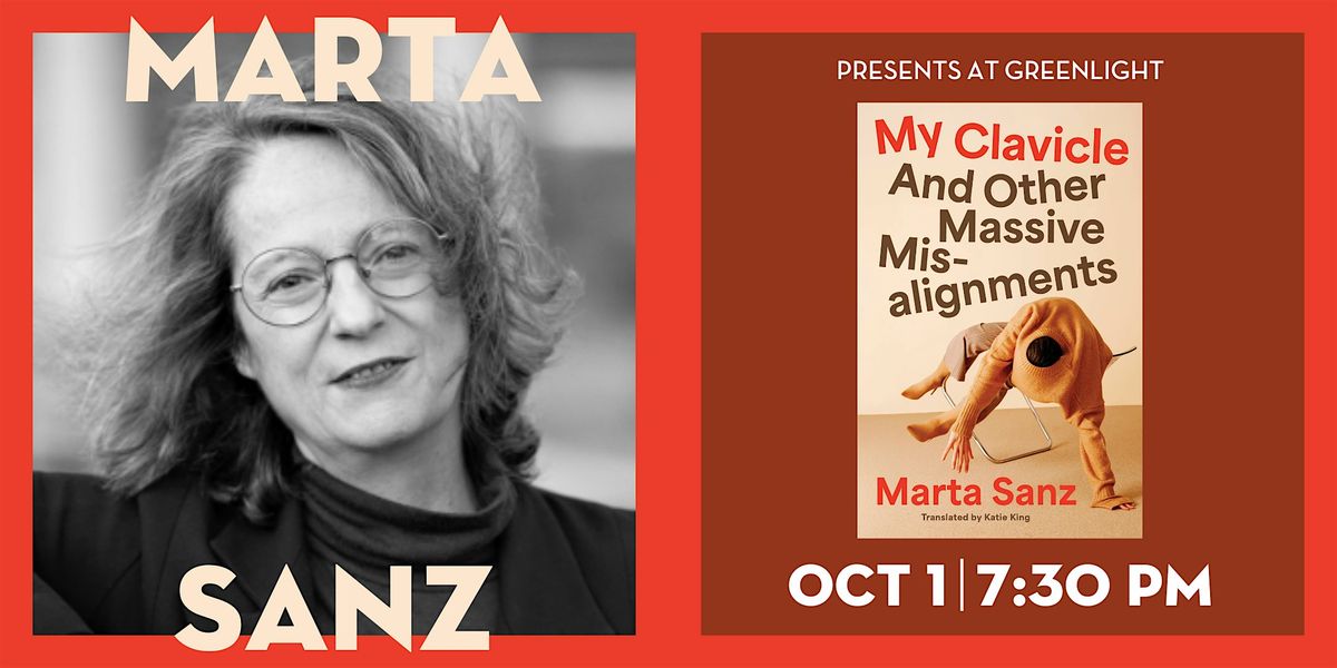 Book Event: Marta Sanz with Álvaro Enrigue, 1 October | Event in Brooklyn | AllEvents