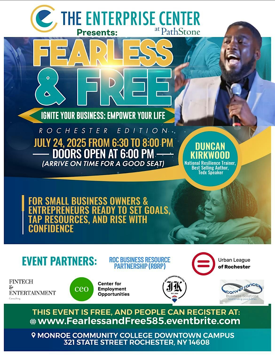 Fearless & Free – Rochester Edition, 24 July | Event in Rochester | AllEvents
