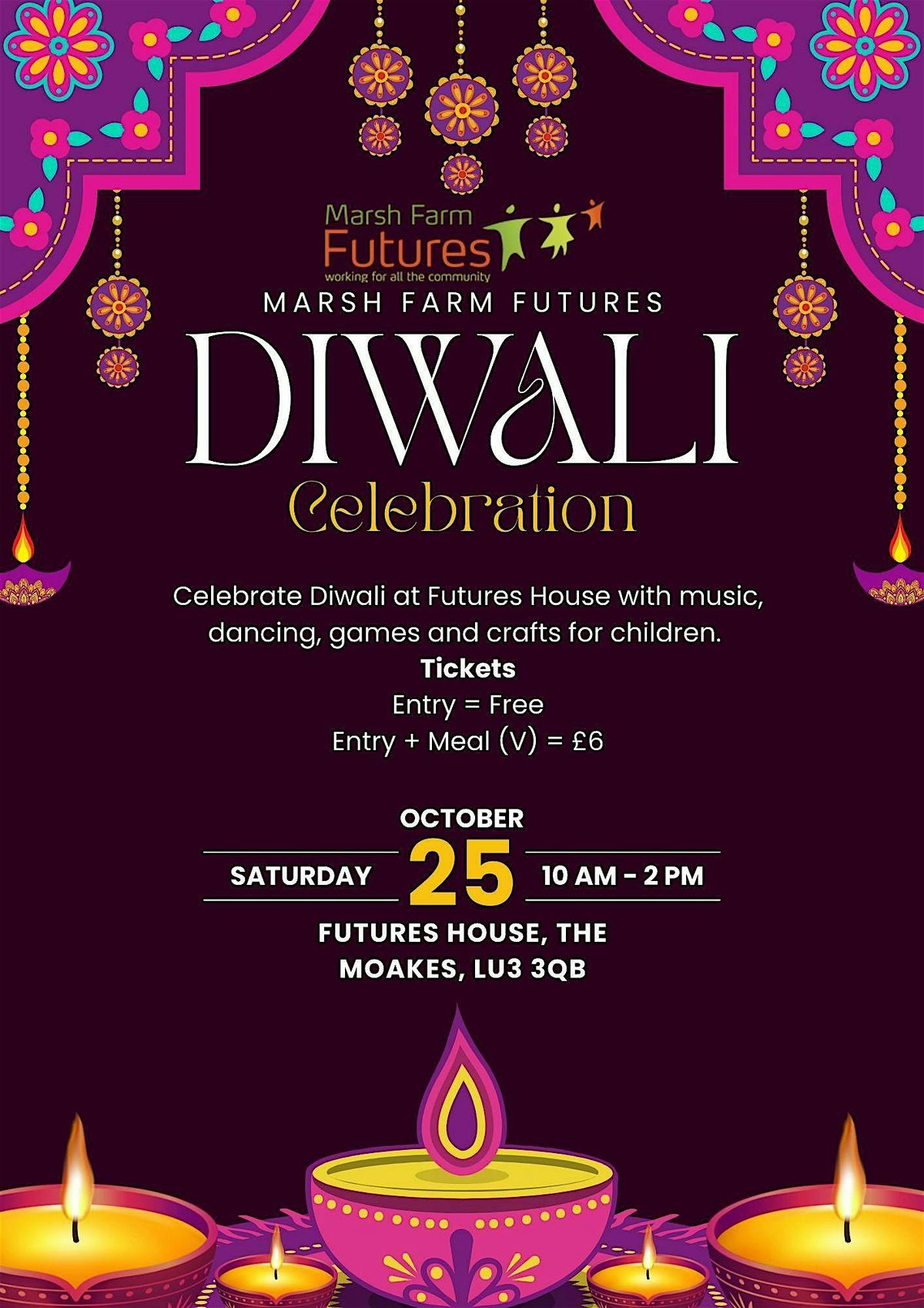 Diwali Celebration, 25 October | Event in Luton | AllEvents
