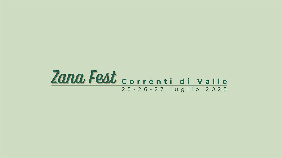 Zana Fest | Correnti di Valle, 25 July | Event in Paesana | AllEvents