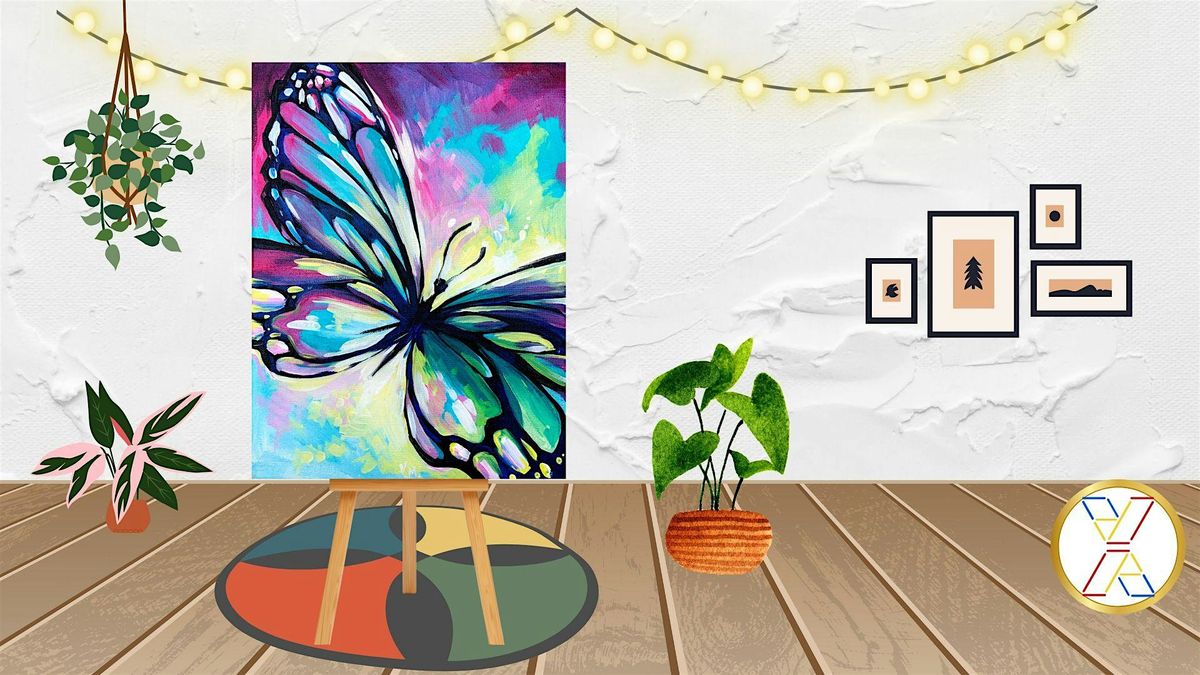 Paint Night : Big Butterfly, 21 August | Event in Carbondale | AllEvents