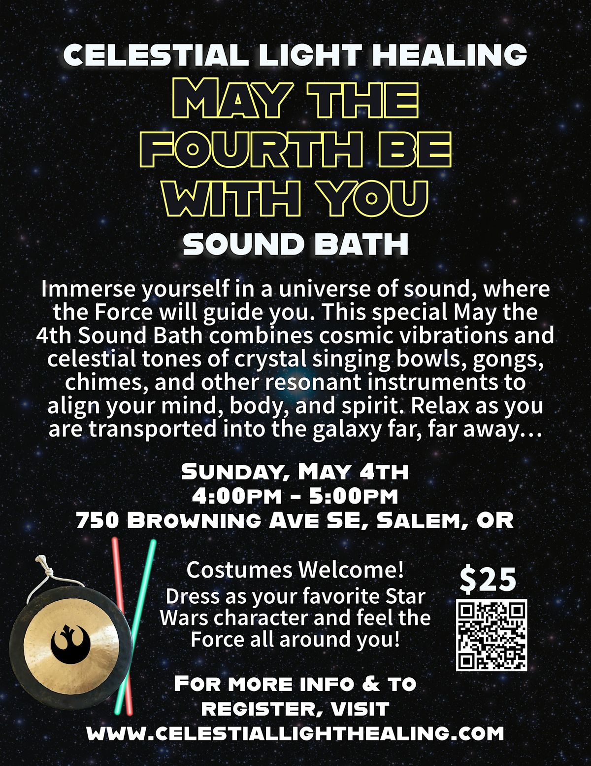 May The 4th Be With You: Sound Bath in Salem, OR | Event in Salem | AllEvents