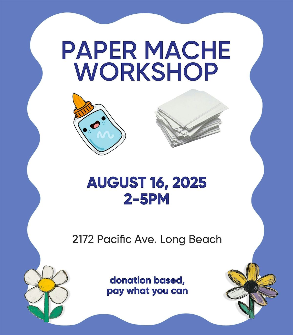 Paper Mache Workshop [RSVP], 16 August | Event in Long Beach | AllEvents