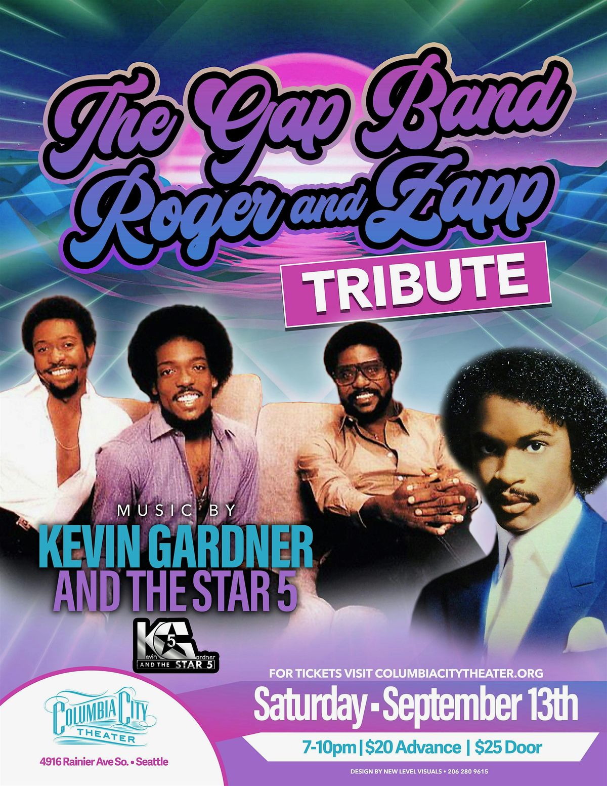 Gap Band & Zapp Tribute featuring Kevin Gardner and the Star 5, 13 September | Event in Seattle | AllEvents