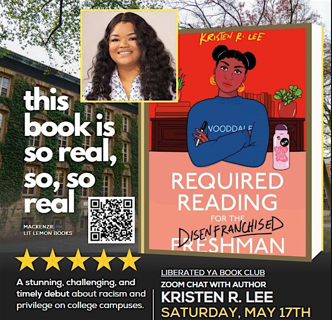 Liberated YA Book Club- with Kristin R. Lee, 17 May | Event in Columbia | AllEvents