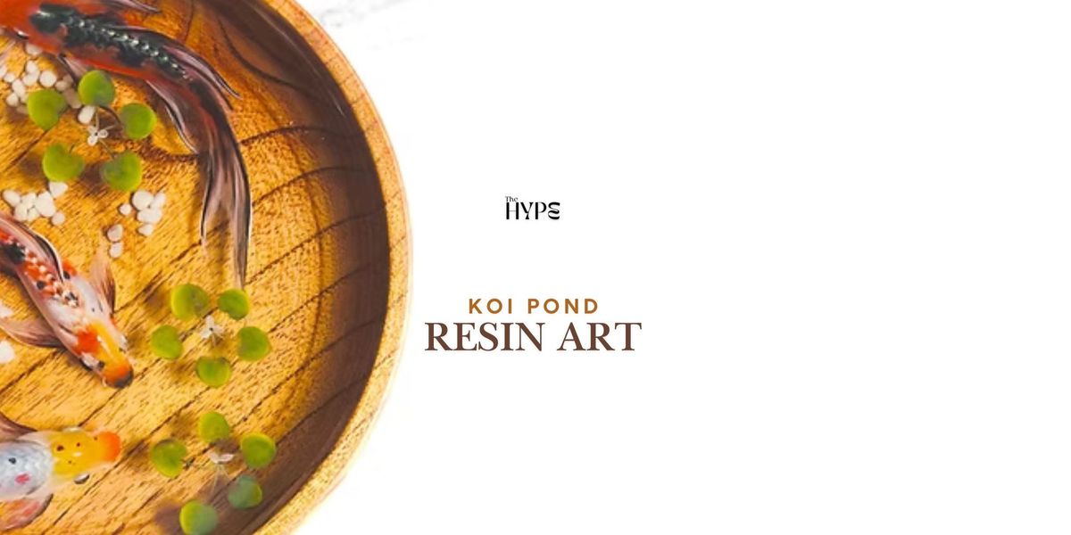 Koi Pond Resin Art, 30 November | Event in Bangalore | AllEvents