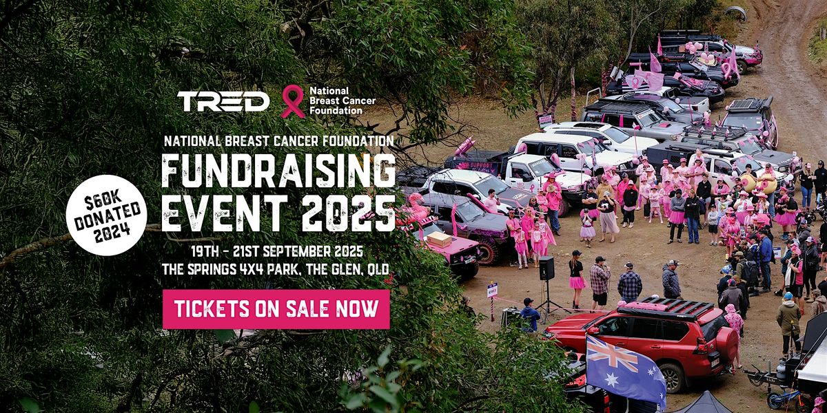 TRED National Breast Cancer Foundation (NBCF) Fundraising Event 2025, 19 September | Event in The Glen | AllEvents